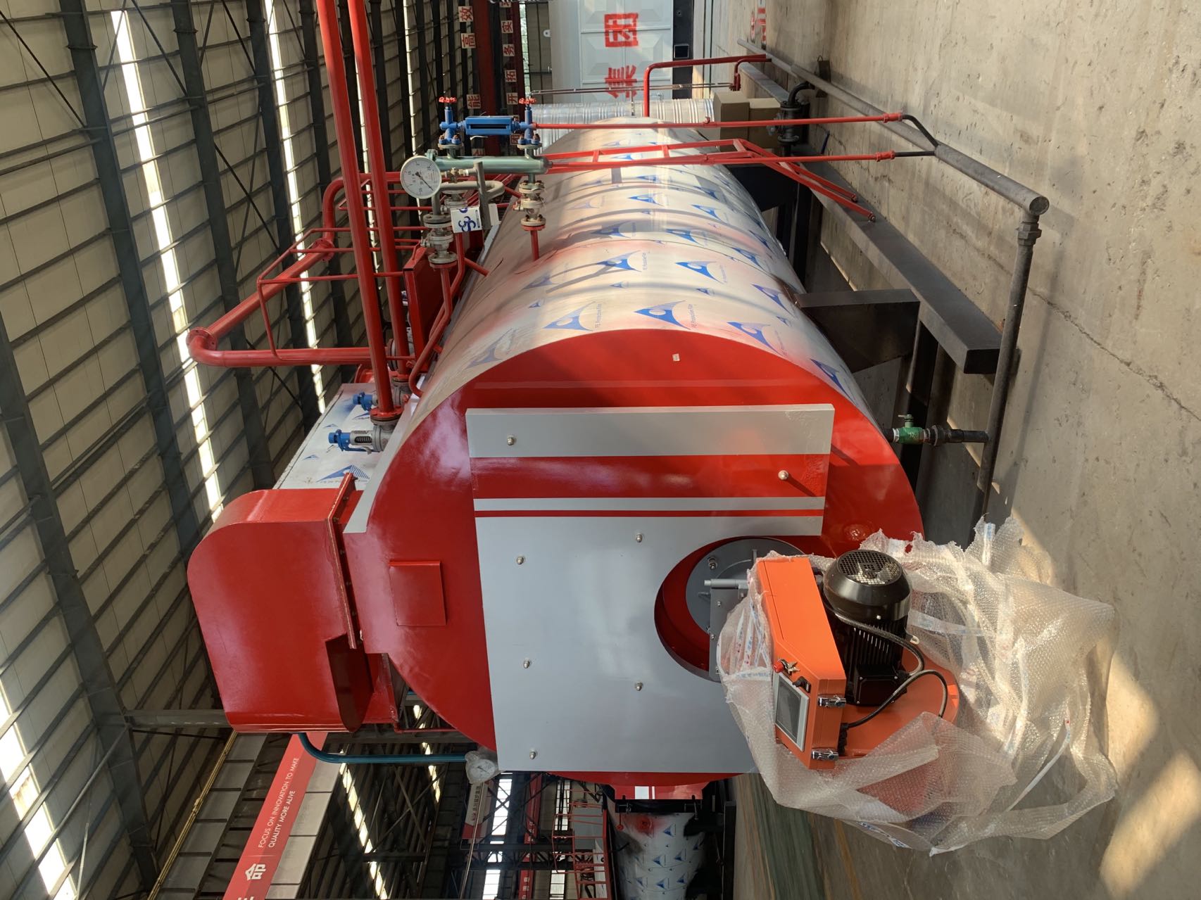 10吨燃气蒸汽锅炉的应用范围和特点